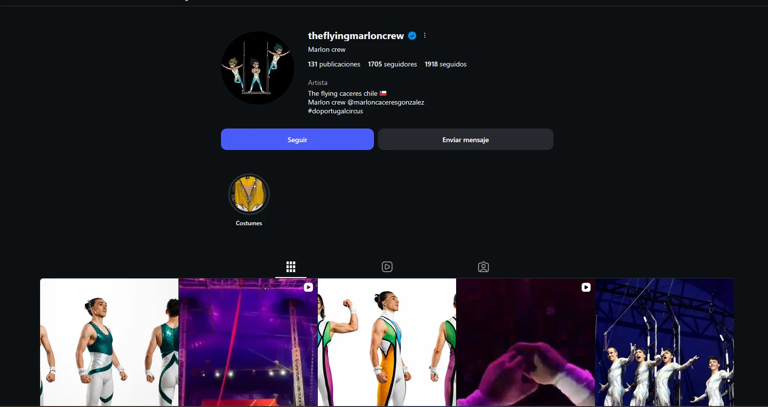 Instagram theflyingmarloncrew